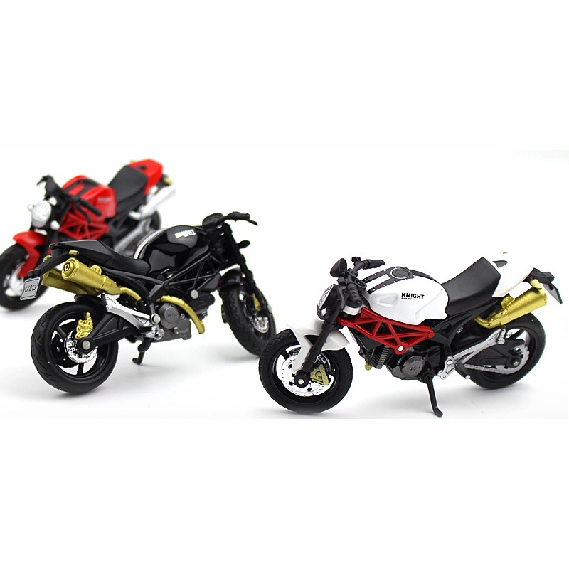 Miniatur Motor Balap Mini DKD Skala 1 / 16 Bahan Plastik Alloy Untuk Dekorasi Kue