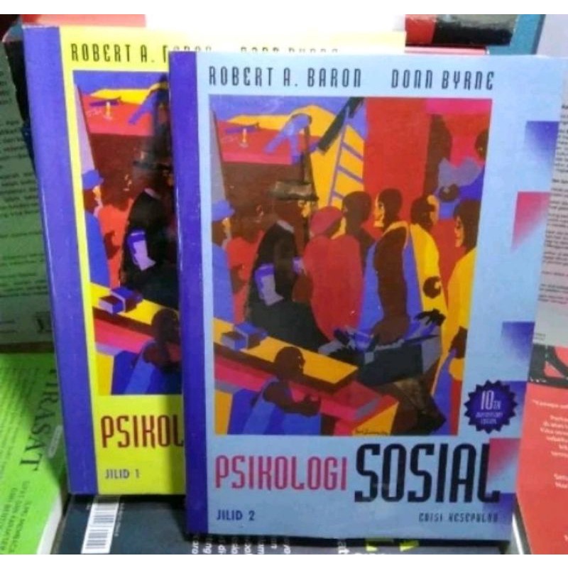 

BUKU PAKET PSIKOLOGI SOSIAL EDISI 10 JILID 1&2, BARON