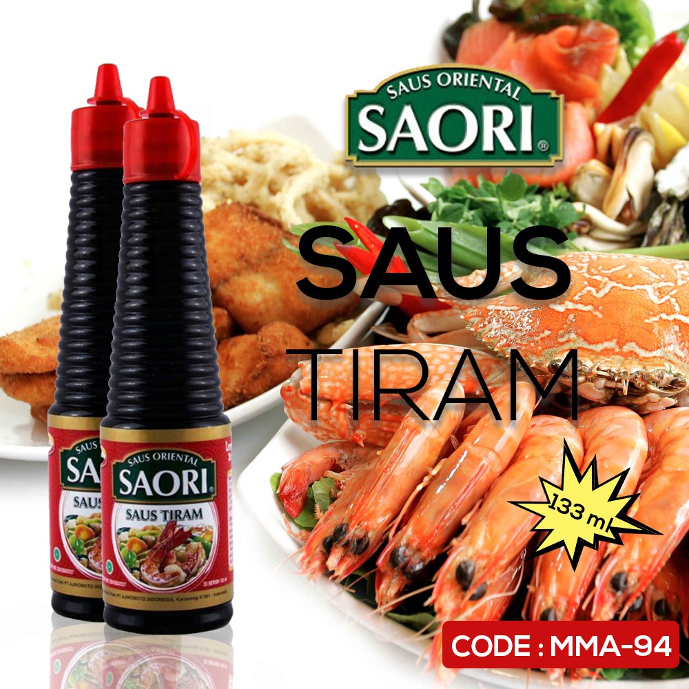 

SAORI SAUS TIRAM BOTOL KECIL - SAOS TIRAM SAORI BOTOL KECIL