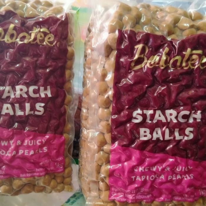 

bobatee bubble pearl boba 1 dus 10kg gosend grab