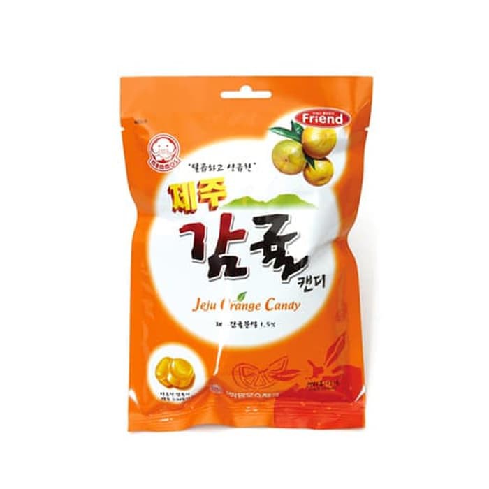 

Mammos Jeju Orange Candy - permen rasa Jeruk Jeju island Korea