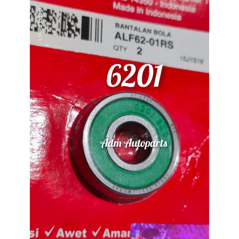 Bering/Laher roda depan Honda isi (PCH) ukuran/No 6201Beat karbu
Beat fi
Beat esp
Beat pop

Scoopy k
