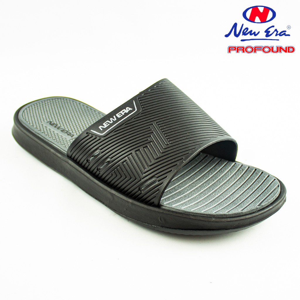 Sandal slop laki new era MB 1245 / sandal selop pria 40-44-Abu-abu