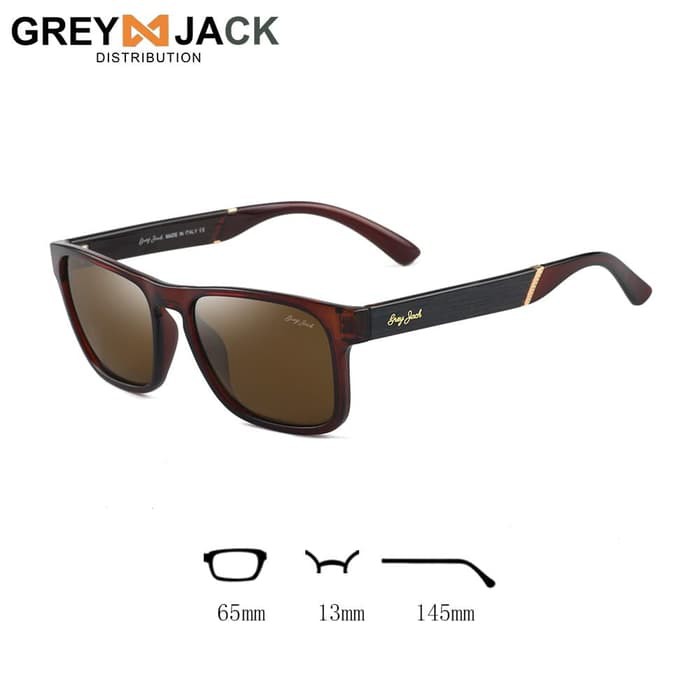 

Grey Jack Kacamata Hitam Pria dan Wanita Sunglasses Polarized 1227