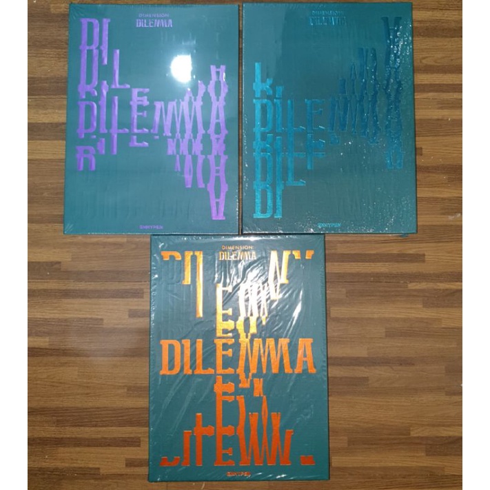 [Ready Stock] ENHYPEN - DILEMMA + POSTER + BENEFIT WEVERSE/APPMUS