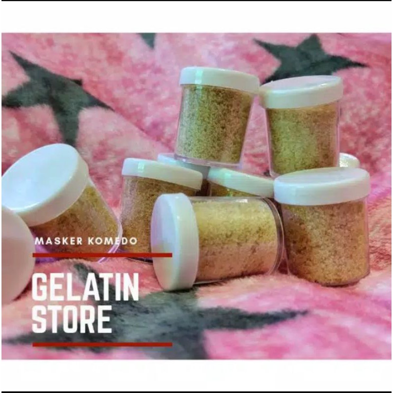 SALE!!! masker komedo//masker gelatin//10gr//Masker komedo gelatin 10gr// star seller