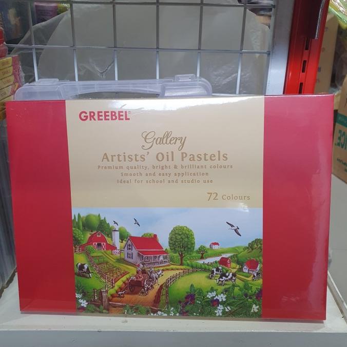 

Crayon GREEBEL Artist Oil Pastels 72 Warna ORIGINAL