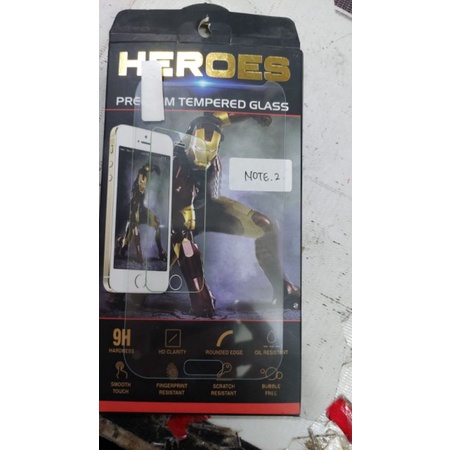 TEMPERED GLASS SAMSUNG NOTE 2