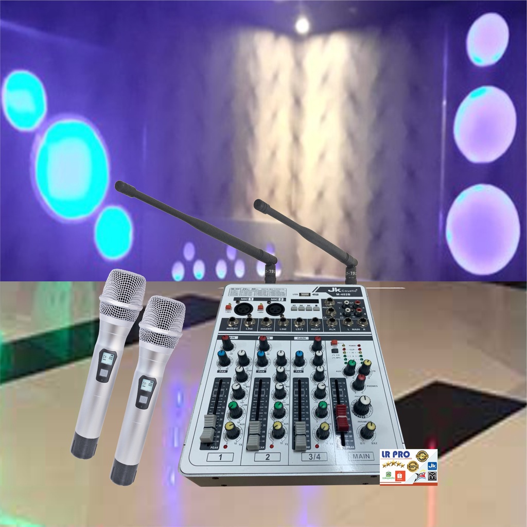 Mixer Mic Jk coustic M 402 BM