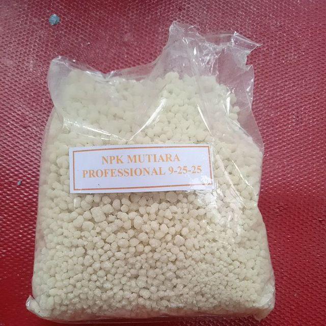Pupuk Npk Mutiara Professional 9 25 25 Kemasan Repack 500 Gram