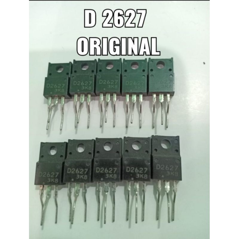 TRANSISTOR HORIZONTAL ASLI D 2627 ( KUALITAS BAGUS)