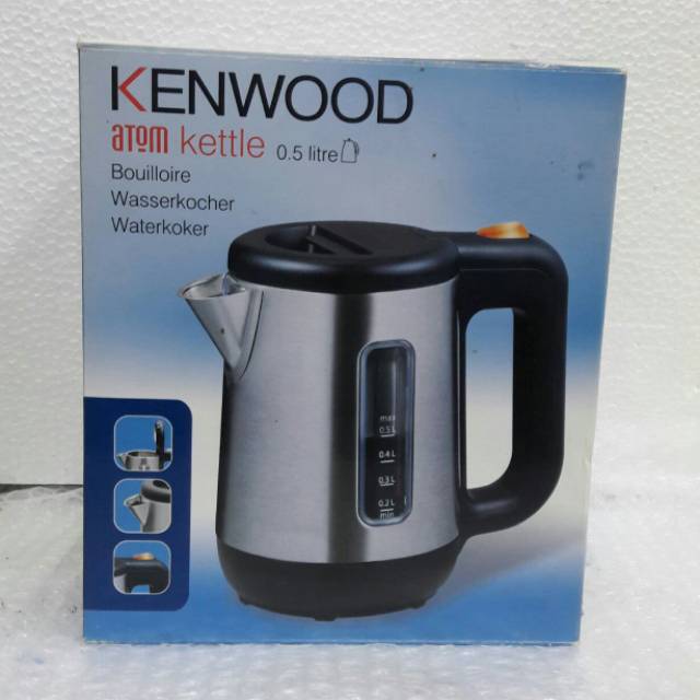 Kenwood JKM 076 Ketel Listrik - Teko Listrik 0.5L, Stainless Steel