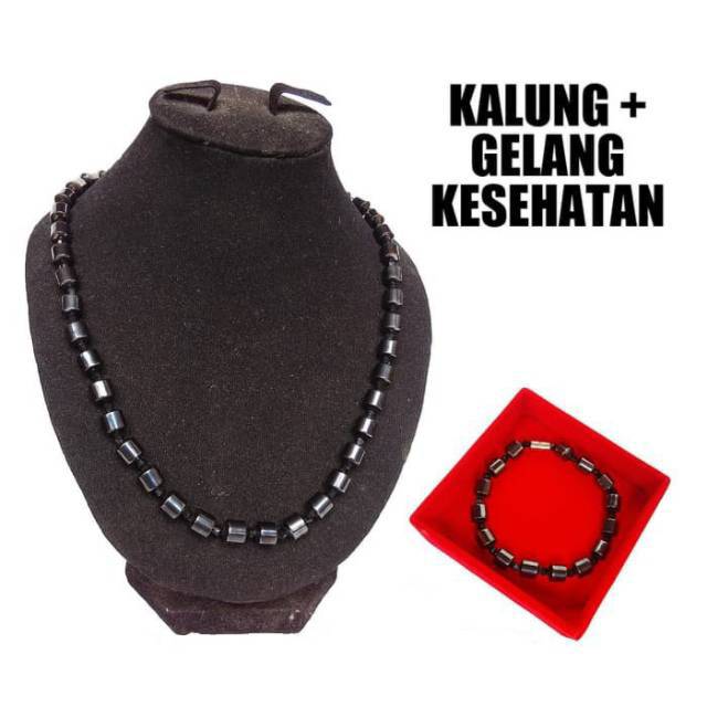 Kalung Gelang Kesehatan Magnet Pria Wanita Tabung