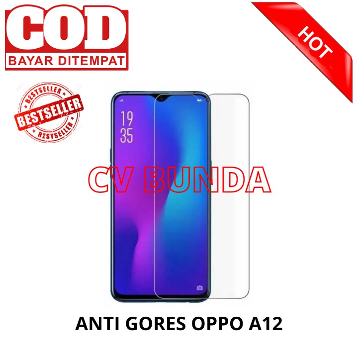 TEMPERED GLASS / ANTI GORES OPPO A12