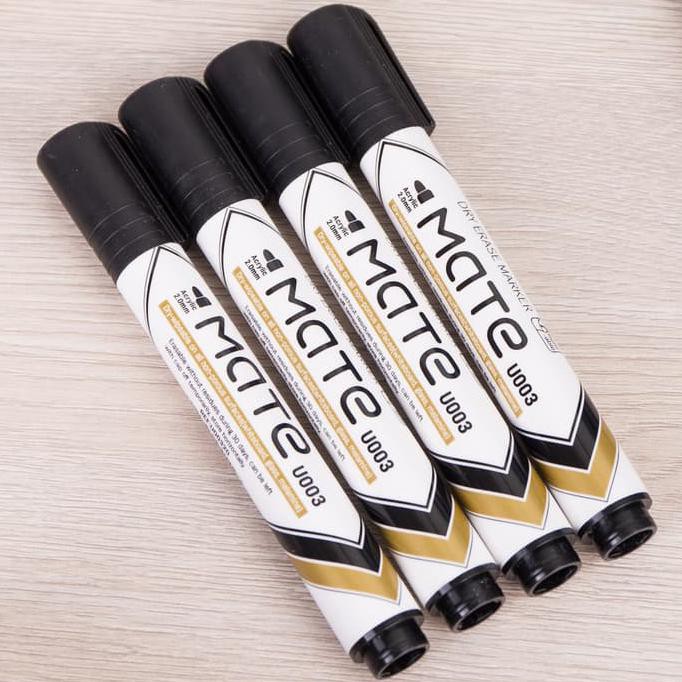 

Deli EU00320 (BOX) Dry Erase Marker/Spidol Whiteboard-Hitam 12 Pcs