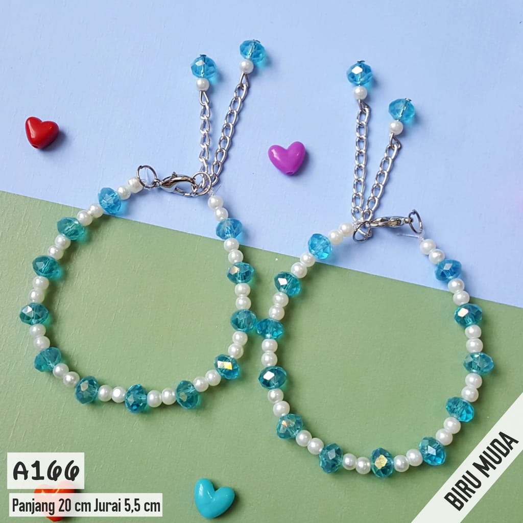 Gelang Couple Mutiara Sahabat / Bestie Aksesoris Wanita GC166