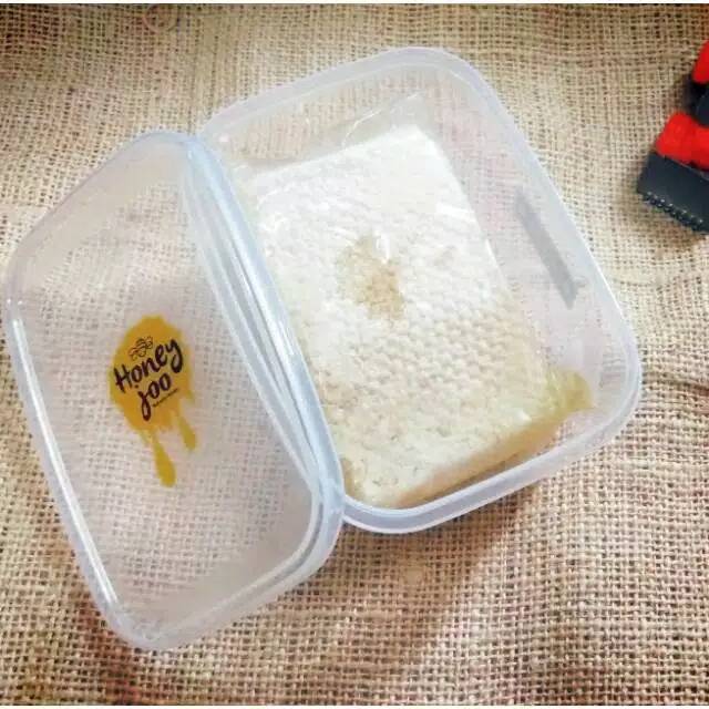 [COD] MADU SARANG MURNI HONEYCOMB  MELLIFERA CERANA SARANG MADU 250Gr Asli 100%