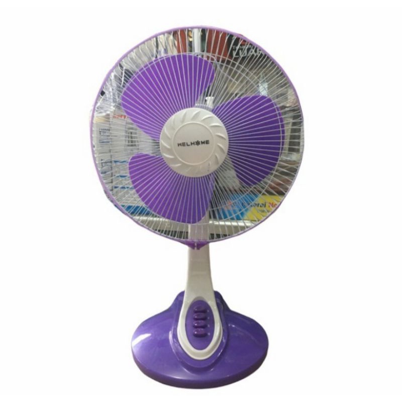 Kipas Angin Meja / Desk Fan WELHOME WH-1251 / WH-1252 2in 1 Meja&amp;Dinding