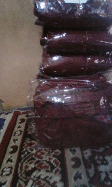 (couple Keluarga) Maura Couple - Sania Ruffle Batik Couple Ori Ndoro Jowi - Bata Merah