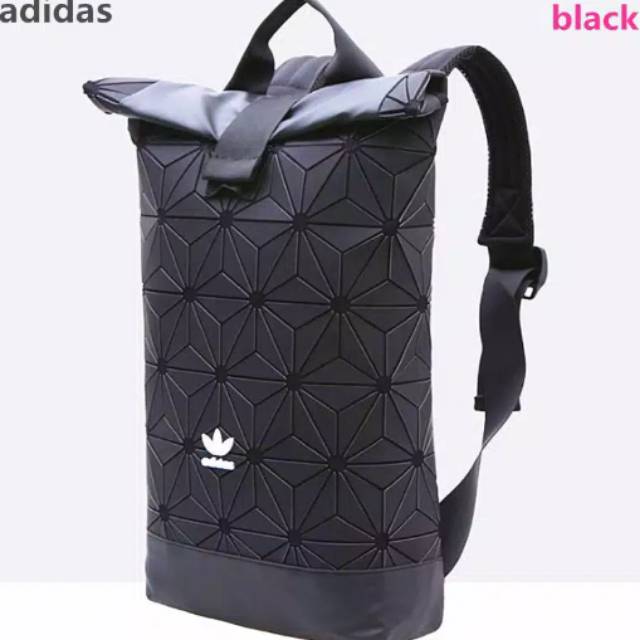 Adidas x Issey Miyake 3D Mesh pria/wanita Drawstring ransel tas siswa Backpack student