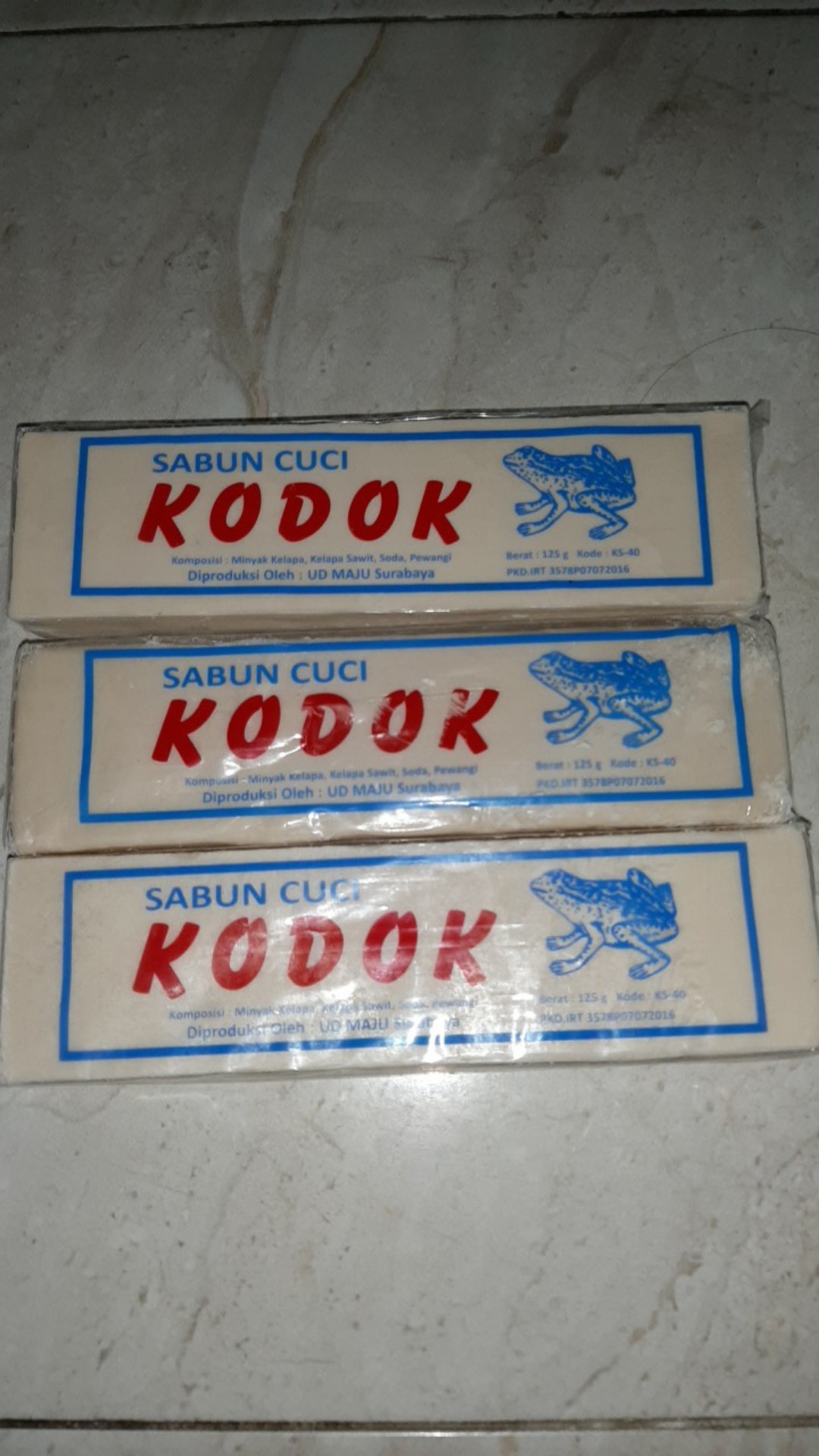 Sabun Cap Kodok Asli Malang 125 Gr