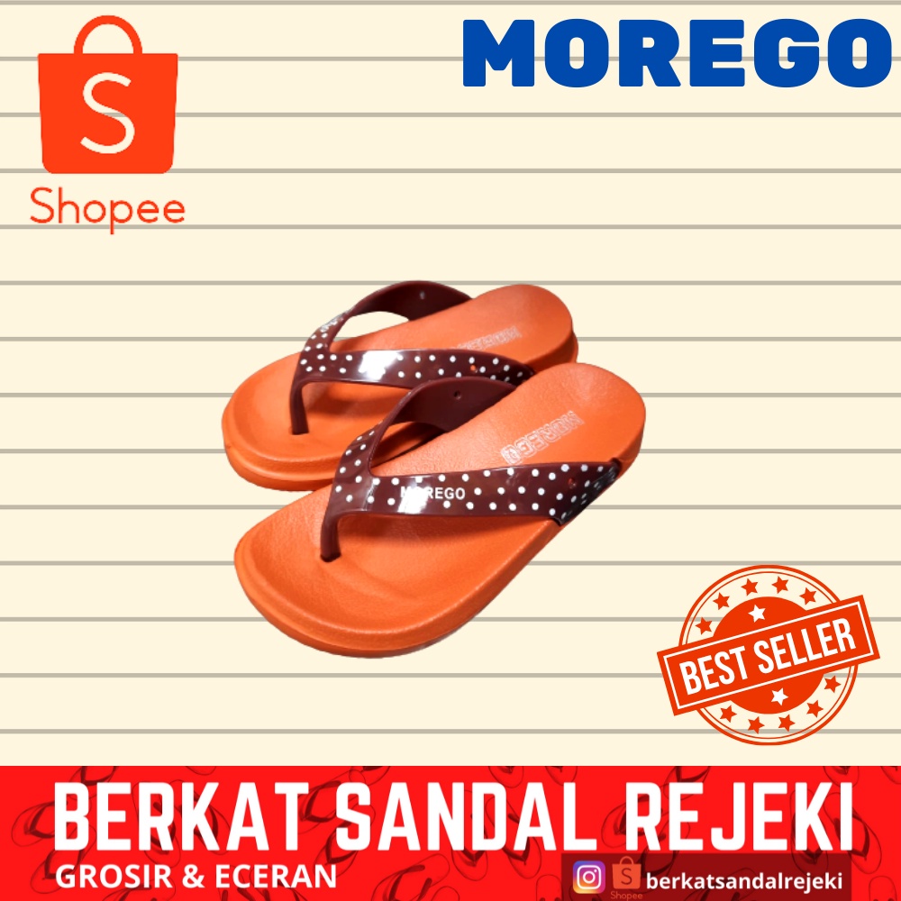 Sandal Jepit Anak Perempuan Karet Murah MOREGO 580