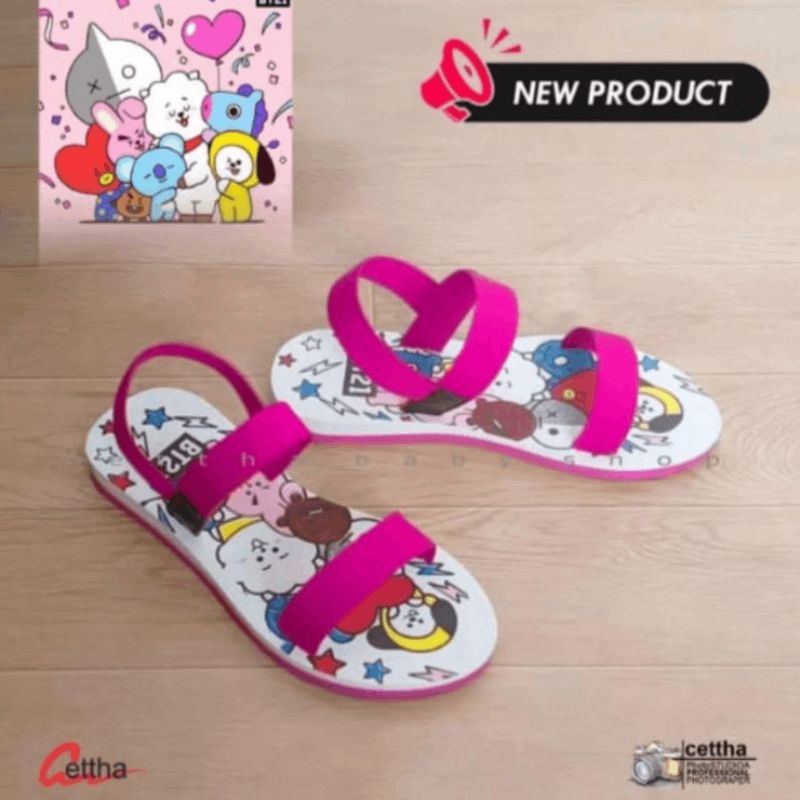 Sandal Gunung anak BT Karet