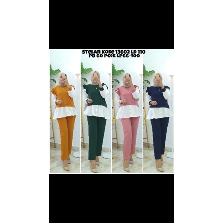 Setelan shakila import , setelan import , setelan wanita atasan dan celana