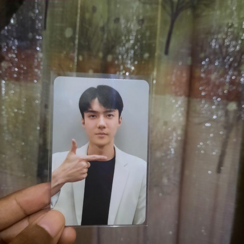 PHOTOCARD EXO SEHUN FANMEET 10TH ANNIVERSARY PC SEHUN EXO ANNIV