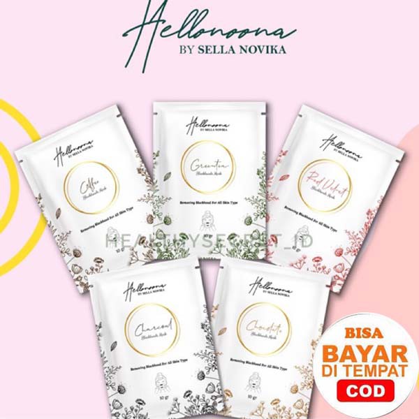 [RESMI] HELLONOONA MASKER GELATIN /MASKER KOMEDO HELLONOONA