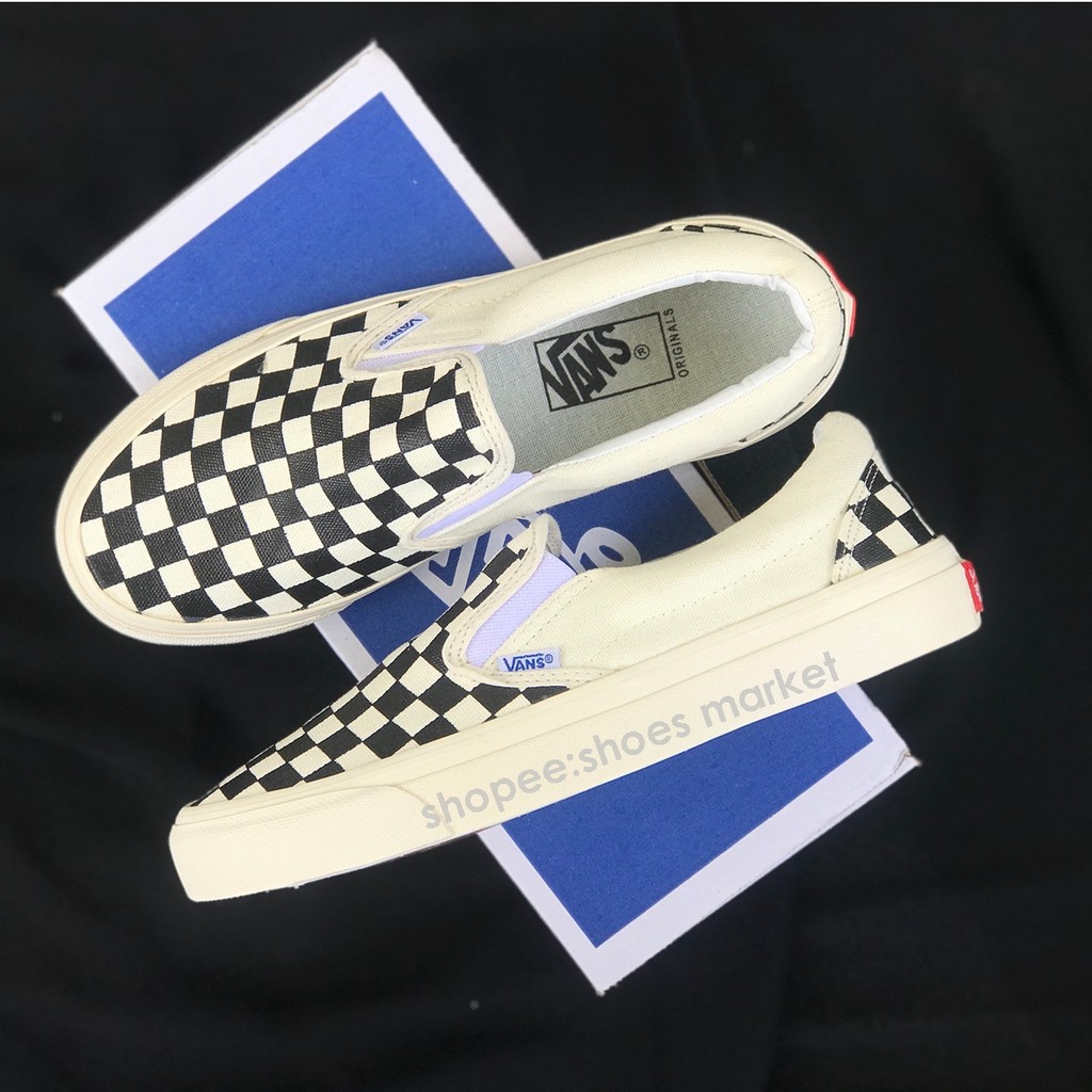 Vans Slip On OG Checkerboard Black White