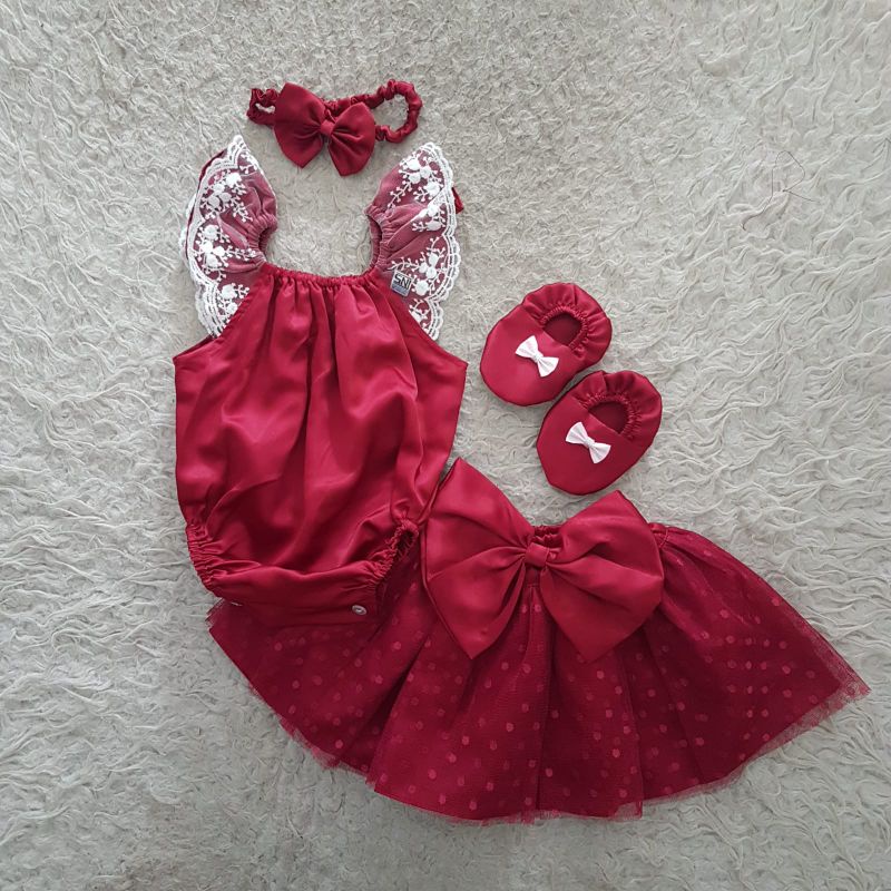 Baju Bayi Brenda tutu skirt