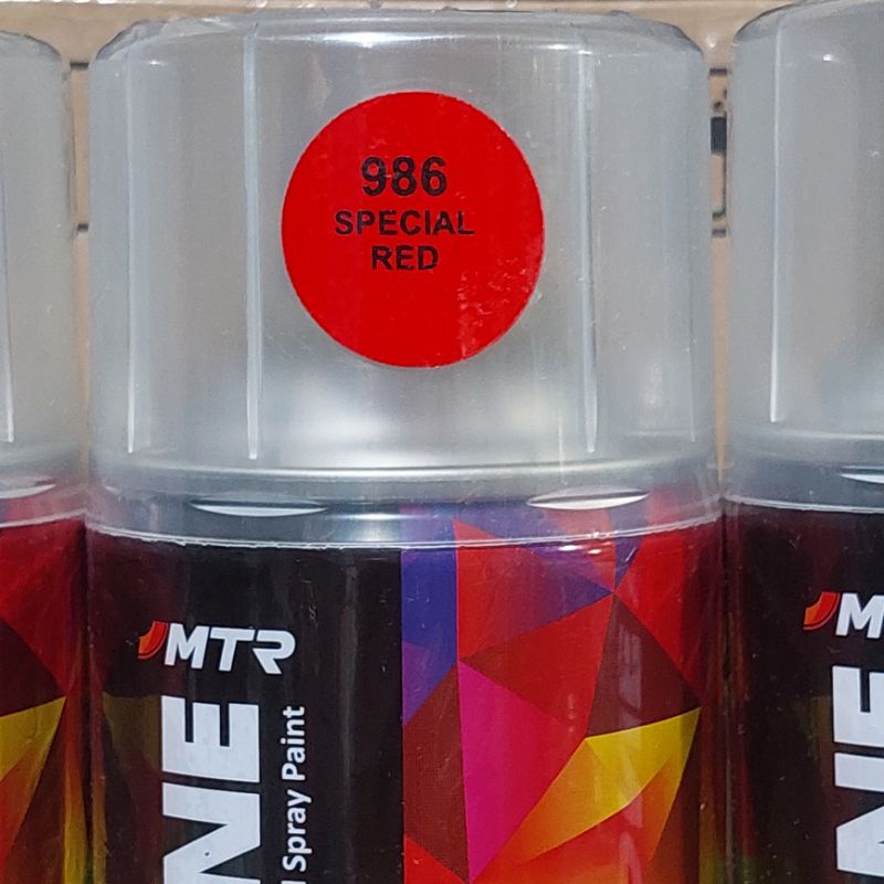 Pilok Pilok Cat Semprot MTR ARTONE Special Red 986 Merah Spesial 300cc Ukuran Besar Tahan Bensin Semprotan Bisa diputar Miring dan Lurus ( Horizontal dan Vertical)