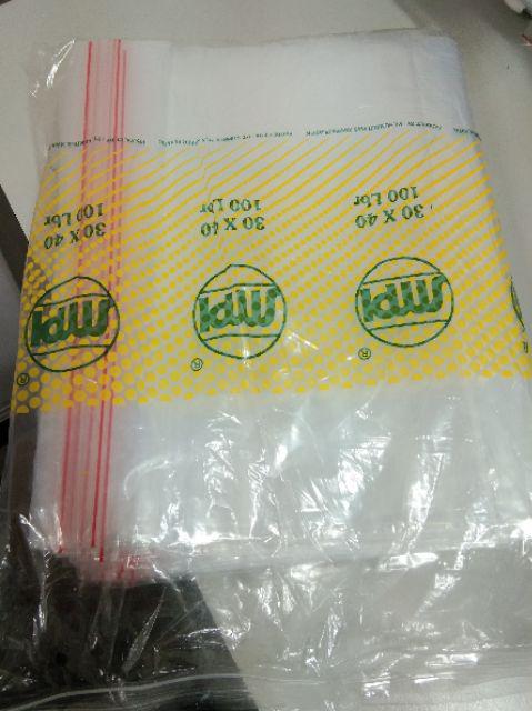 Plastik Klip 30x40 Plastic Clip 30 X 40 Cm Seal Ziplock Bag Zipper Obat Pe