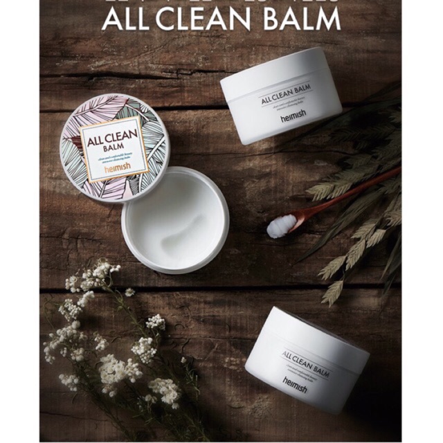 Heimish All Clean Balm 120ML, Pembersih Wajah Heimish