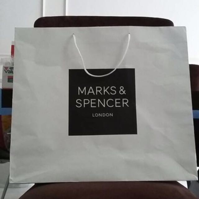 MARKS & SPENCER Paper Bag / S (27 x 12 x 23,5 cm)