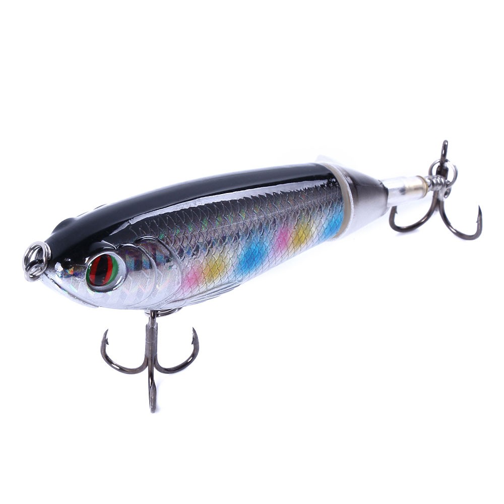 HENGJIA New 1pcs 9cm/17g Rotating Pencil Umpan Pancing Swimbait Ikan Fishing Lure Bait Kail Tackle