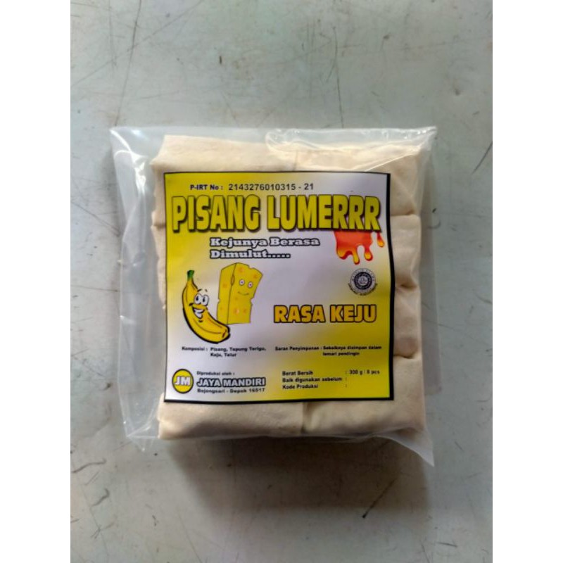 

Pisang lumer keju