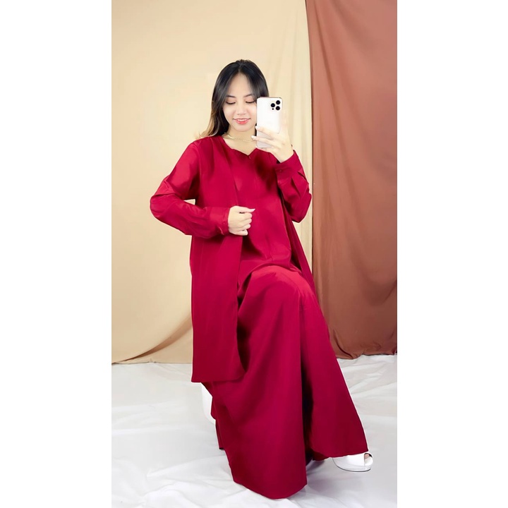 BEFAST - ZRX OOTD Dress Wanita JUKYUNG / ALANA MAXI DRESS / Dress Maxy Wanita / Pakaian Wanita Kondangan/Pesta / Dress Model Terbaru / Fashion Wanita Muslimah / Dress Kekinian Remaja ABG / LongdRess Polos Casual Wanita