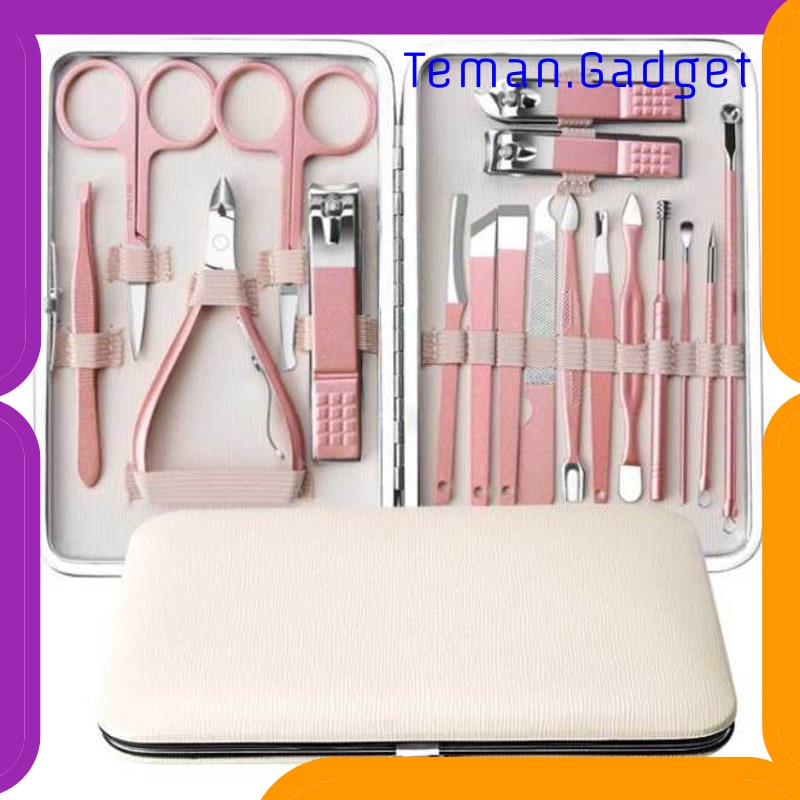 TG-FE176 BIUTTE.CO NAIL ART SET GUNTING KUKU MANICURE PEDICURE 18 PCS - ZJQ-18