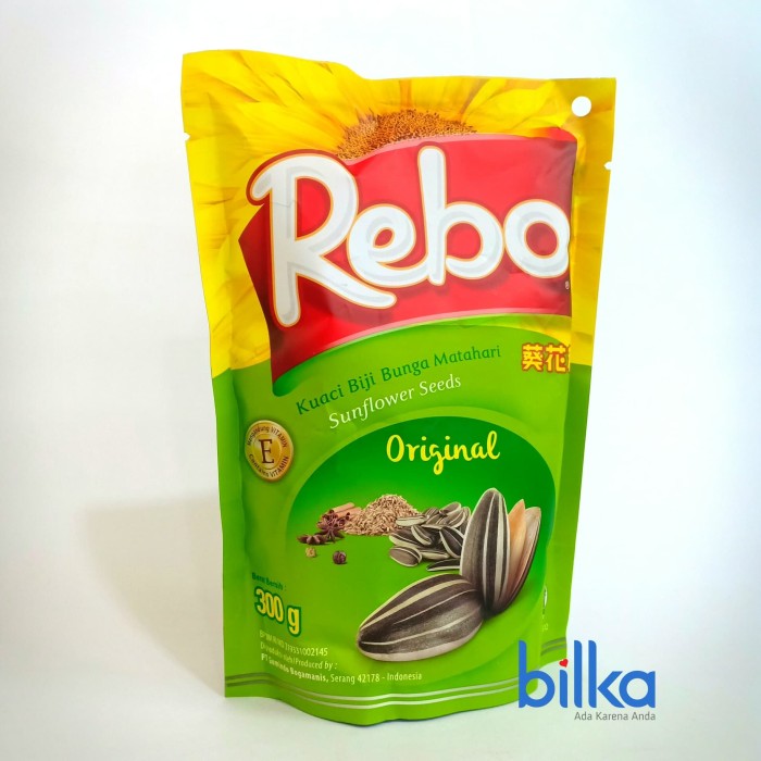 

Jual REBO Kuaci Biji Bunga Matahari ORIGINAL 300g