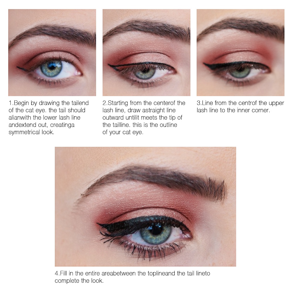 ★ BB ★ O.TWO.O Waterproof Eyeliner Pen - Eyeliner Long Lasting Liquid Eyeliner Waterproof Black | O TWO O