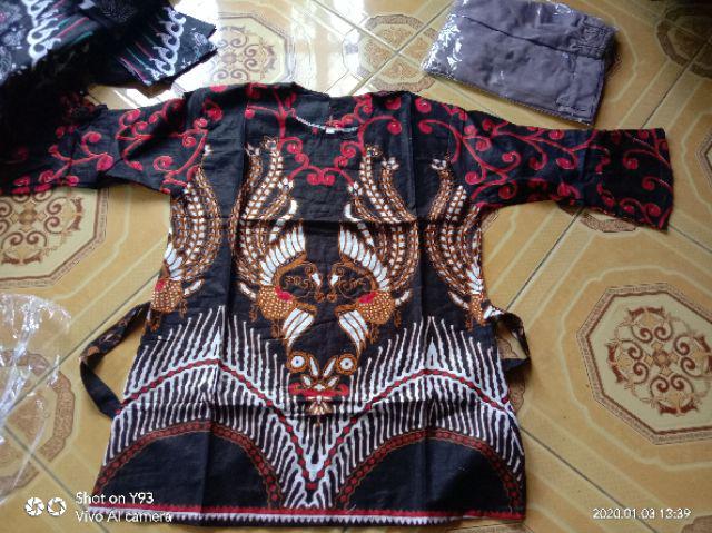 Atasan Batik Dolby Dolbi Dobby Doby Tenun Sutra Tulis Halus Katun Atbm Baron ,sarombit Atasan