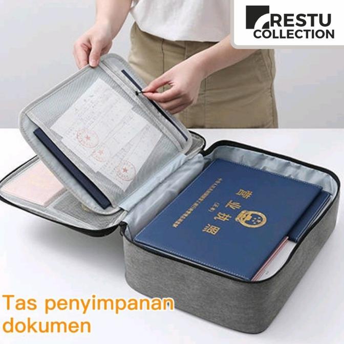 

Office & Stationery | Document Organizer | Tas Penyimpanan Dokumen Sertifikat Serbaguna Premium Quality Design | Best Seller
