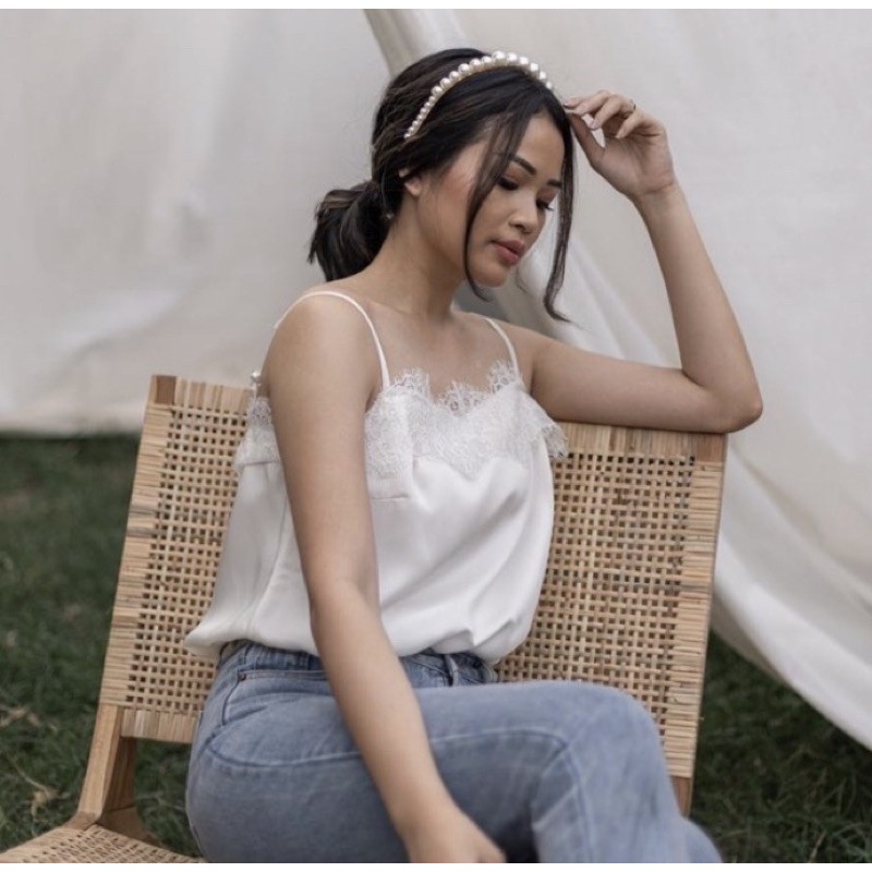 Saerah | Teresa Tank in White