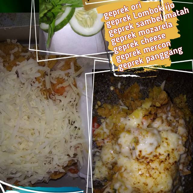 

Chiken kusuka ayam geprek