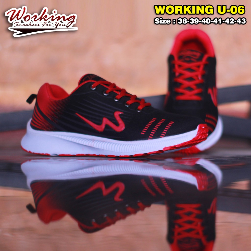 Working Sneakers For You Sepatu Running U-06 size 38-43