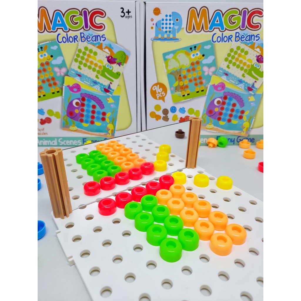 MAINAN EDUKASI ANAK MAGIC COLOR BEANS / MAINAN ANAK SENSORY PLAY