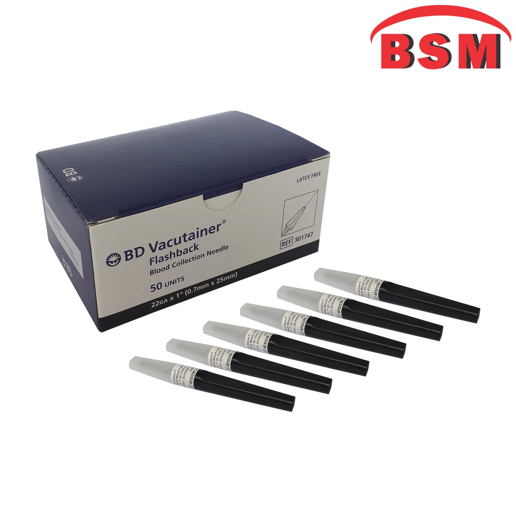 BD Vacutainer Needle Flashback Jarum Vacutainer 22 GA BD Vacutainer Needle Flashback Jarum Vacutainer 22 GA