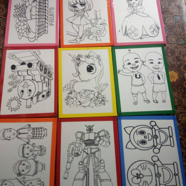 

paket 50 styrofom lukis list lakban 30x40